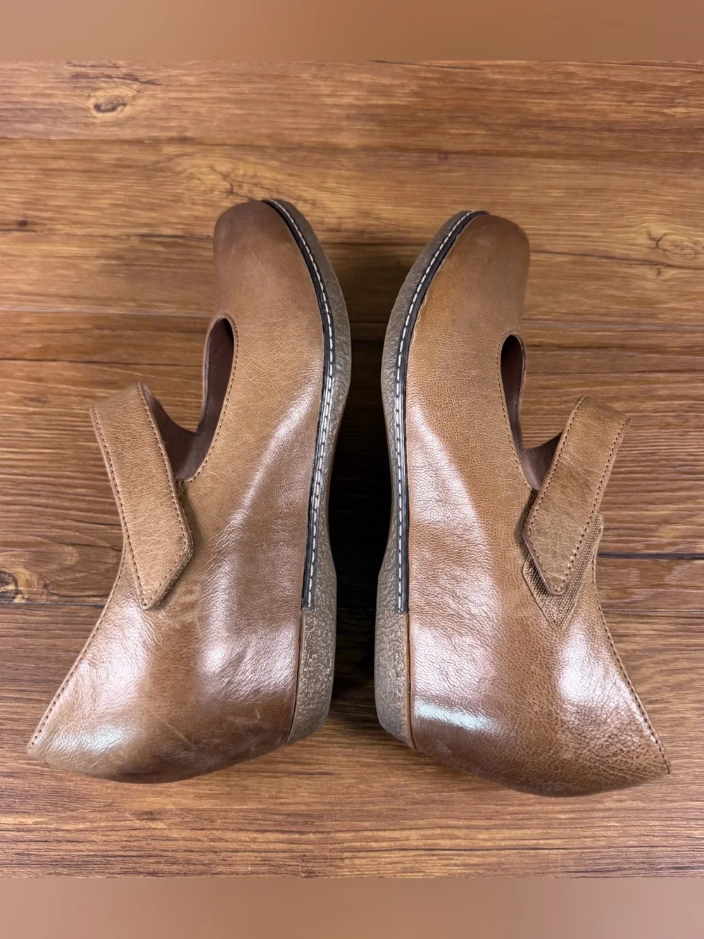 Dansko Lanie Wedge Mary‎ Jane Nubuck Leather Women’s Size 6 (36) Shoes
